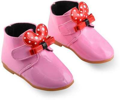 

L.K.Vyapaar Pvt Ltd Girls Velcro Ballerinas(Pink