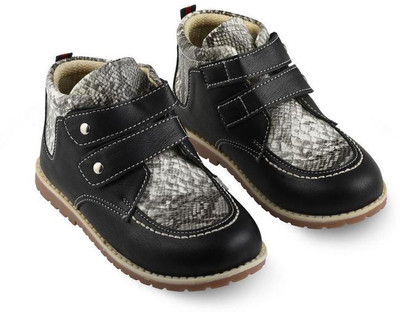 

L.K.Vyapaar Pvt Ltd Boys & Girls Velcro Casual Boots(Black