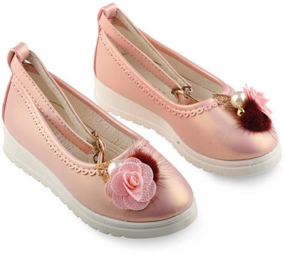 

L.K.Vyapaar Pvt Ltd Girls Strap Ballerinas(Pink