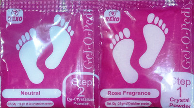 

Rexo Pre Pedicure Gel Soaking Rose(35 g, Set of 15)