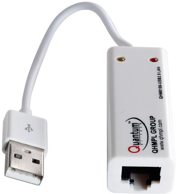 

Quantum Vsquare Quantum QHM8106 Lan Adapter (100 Mbps) QHM8106 USB LAN Card(Multicolor)