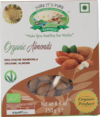 

ELWORLD Organic Almonds(250 g, Box)