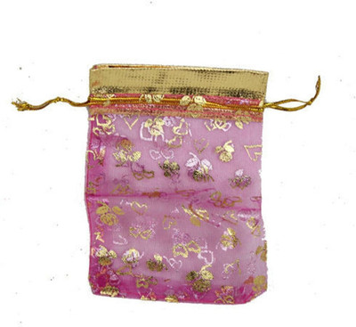 

Krishna Creations Gift Organising Potli Bags Shagun Potlies Potli(Pink)