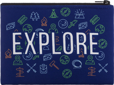 

Intelligent Idiots Explore Print Pouch(Multicolor)