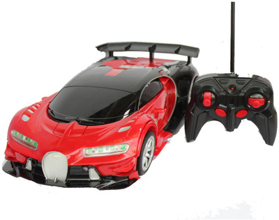 

Shape n Style Remote Controlled One Button Transformer to car to Transformer converting Bugatti Style Transformer(Blue)