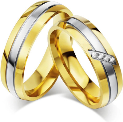 

Karatcart Karatcart Platinum Plated Elegant Austrian Crystal Alloy Cubic Zirconia Platinum Plated Ring, Silver