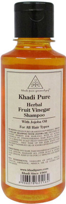 

Khadi Pure Herbal Fruit Vinegar Shampoo with Jojoba Oil(210 ml)