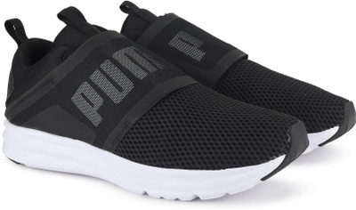 

Puma Enzo Strap Wn's Running Shoes For Women(Black, Puma black-puma white