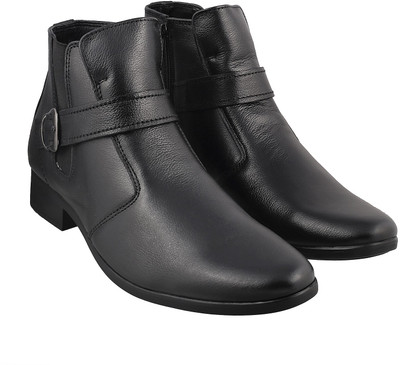 

Mochi Awesome Boots For Men(Black, 11;black