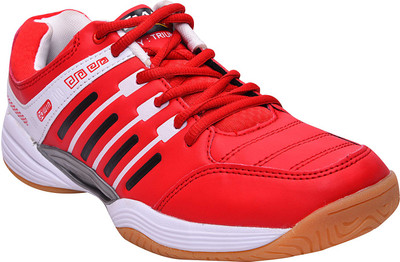 

TWIN Badminton Shoes For Men(Multicolor, Red