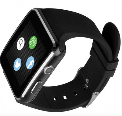 

MOBILZA Smartwatch Bluetooth X6 smart watch camera / sim / micro memory card / Call Function activity tracker fitness band feature sleep monitor pedometer Compatible On Max (Black) Black Smartwatch(Black Strap Free Size)