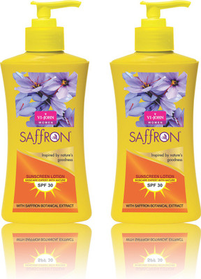 

VI-JOHN Suncreen Lotion 250ml Pack of 2 - SPF SPF 30 PA++(250 ml)