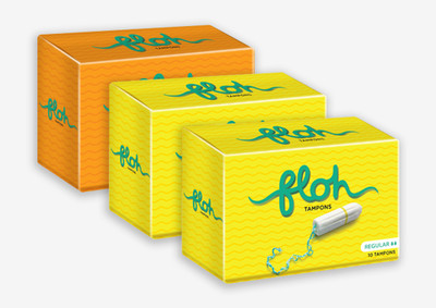 

Floh Super + 2 Regular Tampons(Pack of 30)