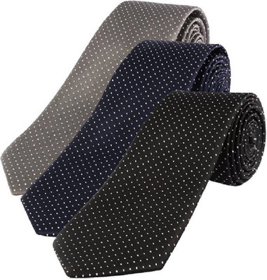 FashMade Polka Print Tie(Pack of 3)