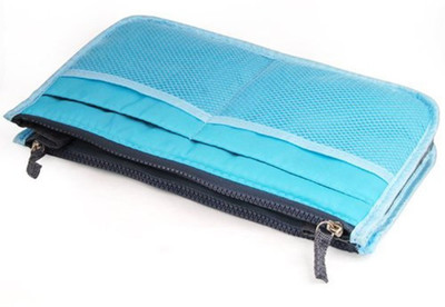 

Smartcraft Bag In Bag Organizer - Blue, 13 Pockets Organizer Purse 10.6” X 6.3” Bag in Bag(Multicolor)