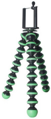 

Anytech  Universal Flexible Octopus Style Tripod for Mobile Phone, Camera, DSLR, Smartphones with Universal Mobile Monopod Mount Adapter & Long Screw Mobile Holder X7 Tripod(Green, Supports Up to 1200 g)