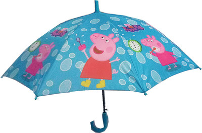 

Art Box pig cartoon Umbrella(Blue)