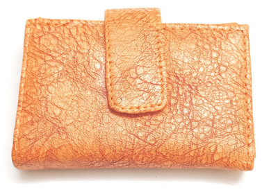 

Generic Women Orange Artificial Leather Wallet(4 Card Slots)