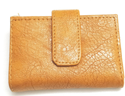 

Generic Women Tan Artificial Leather Wallet(4 Card Slots)