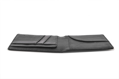 

spada Men Black Genuine Leather Money Clip(4 Card Slots)