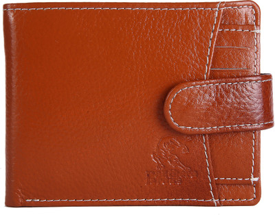 

Panthera Pardus Men Tan Genuine Leather Wallet(6 Card Slots)