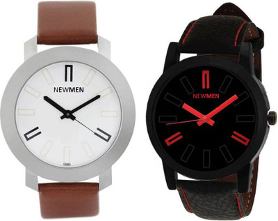 

Newman AJ Stylish Black & Brown For -Men's & Boys Watch - For Men