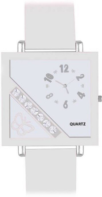 

KDS White Square Butterfly New Arrival Stylish 9764 Girls Watch Watch - For Men & Women