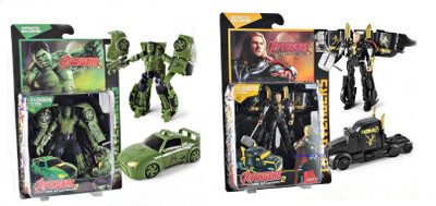 

HALO NATION HULK and Thor Transformation Deformation Car Truck Avengers Age of Ultron Action Figure Transformers Toy(Multicolor)