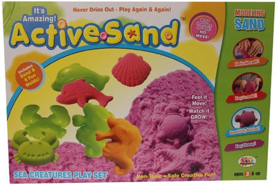 

SHRIBOSSJI EKTA ACTIVE SAND SEA CREATURES, ANIMAL PLAY SET FOR KIDS