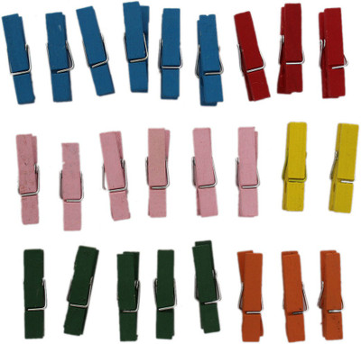 

Tootpado Mini Wooden Paper Peg Clothespin (Pack of 100) - (CCAS24) - Photo Hanging Craft Clips and Decoration Accessories