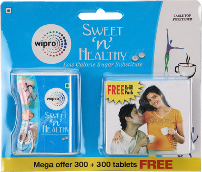 

Wipro Sweet n Healthy Sweetener(300 Tablets)