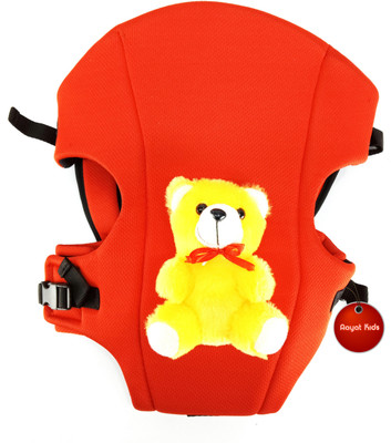 

Aayat Kids SmartBuy Premium Honey Comb Adjustable Belt Teddy Bear 47 Baby Carrier(Red, Front Carry facing in)