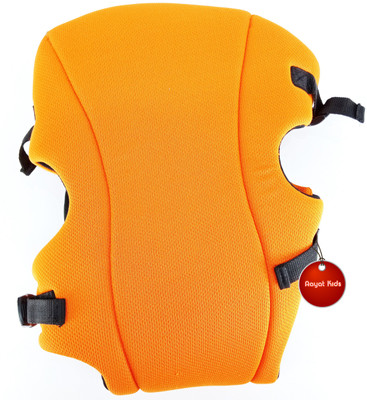 

Aayat Kids SmartBuy Premium Honey Comb Adjustable Belt 23 Baby Carrier(Orange, Front Carry facing in)