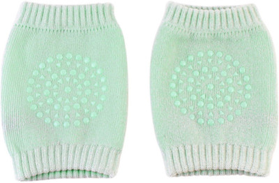 

House of Quirk Baby Crawling Anti-Slip Knee pads 1 Pairs Baby Toddlers Kneepads - Green Green Baby Knee Pads(Solid)