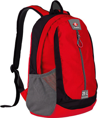 

Bonmaro Sport 25L Black & Red Casual Backpack 25 L Backpack(Multicolor)