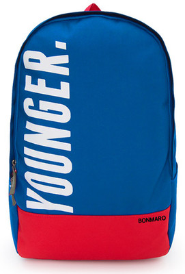 

Bonmaro Younger 23L College Casual Backpack 23 L Backpack(Multicolor), Blue;red