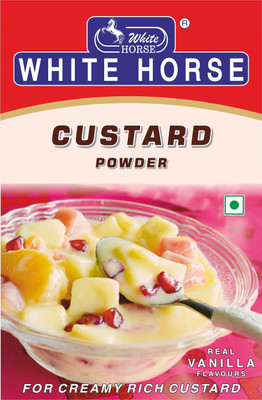 

white horse REAL VANILLA CREAMY RICH Custard Powder(500 g)