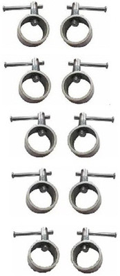 

Monika Sports 10 locks for home & gym Weight Lifting Bar(Silver)
