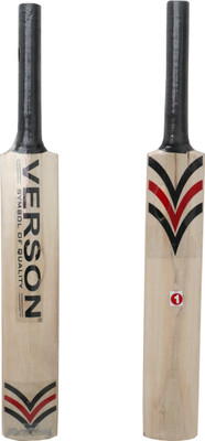 

verson cricket bat no 1 for five to seven years boys and girl Poplar Willow Cricket Bat(Short Handle, .500 kg)