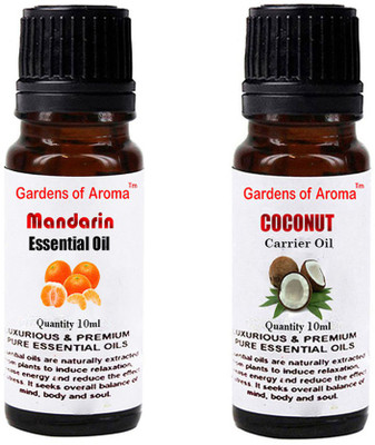 

Gardens Of Aroma Mandarin Essential Oil And Coconut Carrier Oil(20 ml)