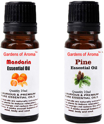

Gardens Of Aroma Mandarin Essential Oil And Pine Essential Oil(20 ml)