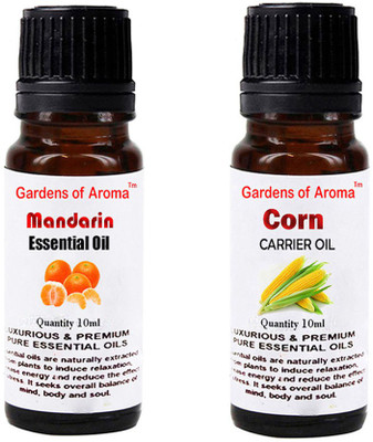 

Gardens Of Aroma Mandarin Essential Oil And Corn Carrier Oil(20 ml)