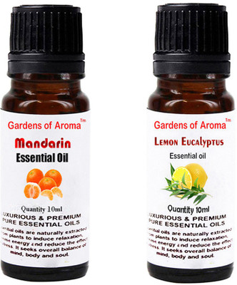 

Gardens Of Aroma Mandarin Essential Oil And Lemon eucalyptus Essential Oil(20 ml)