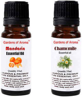 

Gardens Of Aroma Mandarin Essential Oil And Chamomile Essential Oil(20 ml)