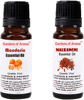 

Gardens Of Aroma Mandarin Essential Oil And Malkangani Essential Oil(20 ml)