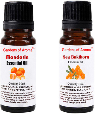 

Gardens Of Aroma Mandarin Essential Oil And Seabukthorn Essential Oil(20 ml)