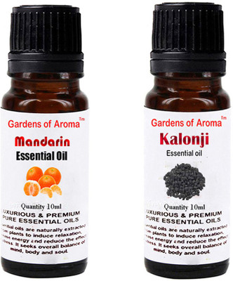 

Gardens Of Aroma Mandarin Essential Oil And Kalonji Essential Oil(20 ml)