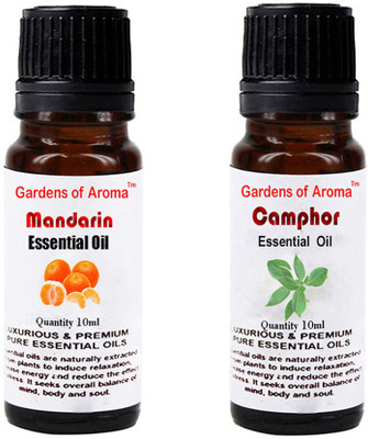 

Gardens Of Aroma Mandarin Essential Oil And Camphor Essential Oil(20 ml)