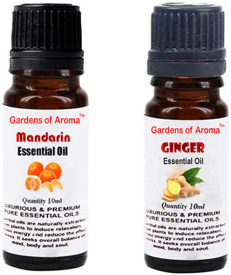 

Gardens Of Aroma Mandarin Essential Oil And Ginger Essential Oil(20 ml)