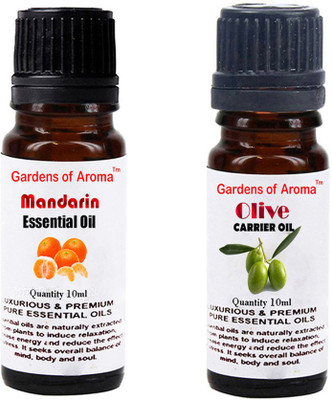 

Gardens Of Aroma Mandarin Essential Oil And Olive Carrier Oil(20 ml)